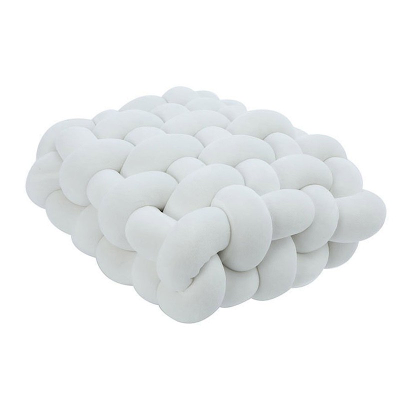 Floor Cushion Soft Thickened Comfortable Knot Pillows Back Cushion for
