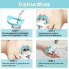 Abnaok Eye Wash Cup，Eye Wash Bath Kit – Silicone Eye