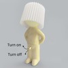 FSAON Funny Night Light,Shy Boy Desk Lamp,Creative LED Reading Light,Christmas