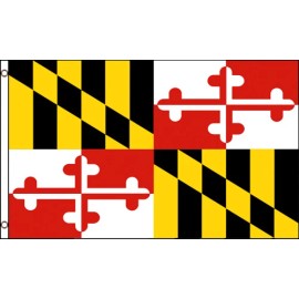 3x5 Ft MARYLAND State Flag US American MD Flag - NYLON f
