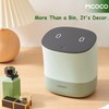 MCOCO Mini Trash Can with Pop Up Lid Portable mini