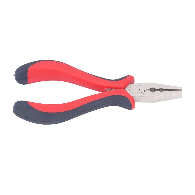 2pcs Hair Extensions Plier Ergonomic Handle Skid Resistance 2 Holes