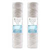 10" Standard Wound String Sediment Water Filter | 1 Micron,