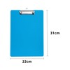 Clipboard A4, 2 Clipboards with Rubberised Metal Clamp, Clipboard Writing