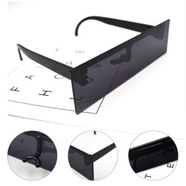 ADOFUN Party Sunglasses, Funny Sunglasses, Fancy Glasses, Mosaic Sunglasses, Black Eyes, Blindfold Lines, Glasses, Unique Glasses, Photo Props, Joke Goods, Glasses, Fashion, Gift, Funny Gift, Mosaic,