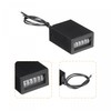 uxcell Electromagnetic Counter 6 Digits 0-999999 Counting Range Electronic Pulse