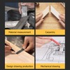 Folding Ruler Made of Plastic, 5 Pieces Folding Ruler, 2