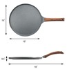 SENSARTE Nonstick Crepe Pan, Swiss Granite Coating Dosa Pan Pancake
