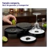 Escarchador De Vasos Y Copas 3 Bandejas Giratorias Plegables