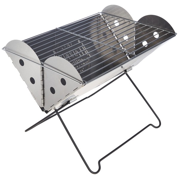 UCO Flatpack Stainless Steel Portable Grill and Portable Fire Pit