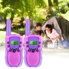 2 Pzas Walkie Talkies para Niñas, 3KM Largo Alcance Radios