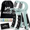 HiKeep Hand Grip Strengthener, Grip Strength Trainer - 2 Pack