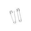 Healeved Sterling Silver Paper Clip Earrings for Women Ear Jewelry