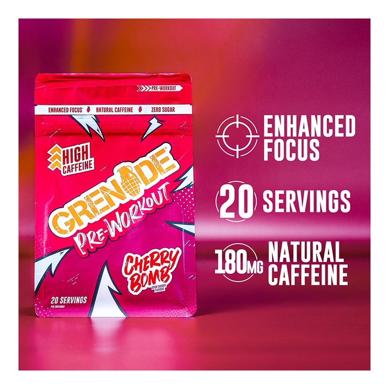 Grenade Pre-workout Berried Alive Powder