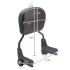 TAOUS71 For 97-08 Harley Road King Street Glide Detachable Passenger