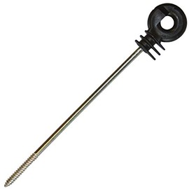 Ako 10 Stück Langstiel-Ringisolator 22 cm gerade Stütze