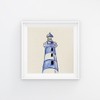 Nacnic Pack of Blue Sea Posters. Lively Square Wall Deco