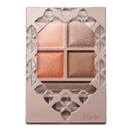 Visee Riche BR-4 Eye Palette, Panoramic Design, Orange Brown, 0.2 oz (5.5 g)