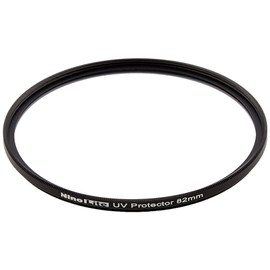 NinoLite 82mm Camera Lens Protection AF Compatible UV Filter with Lens Cap Attachment Over Filter
