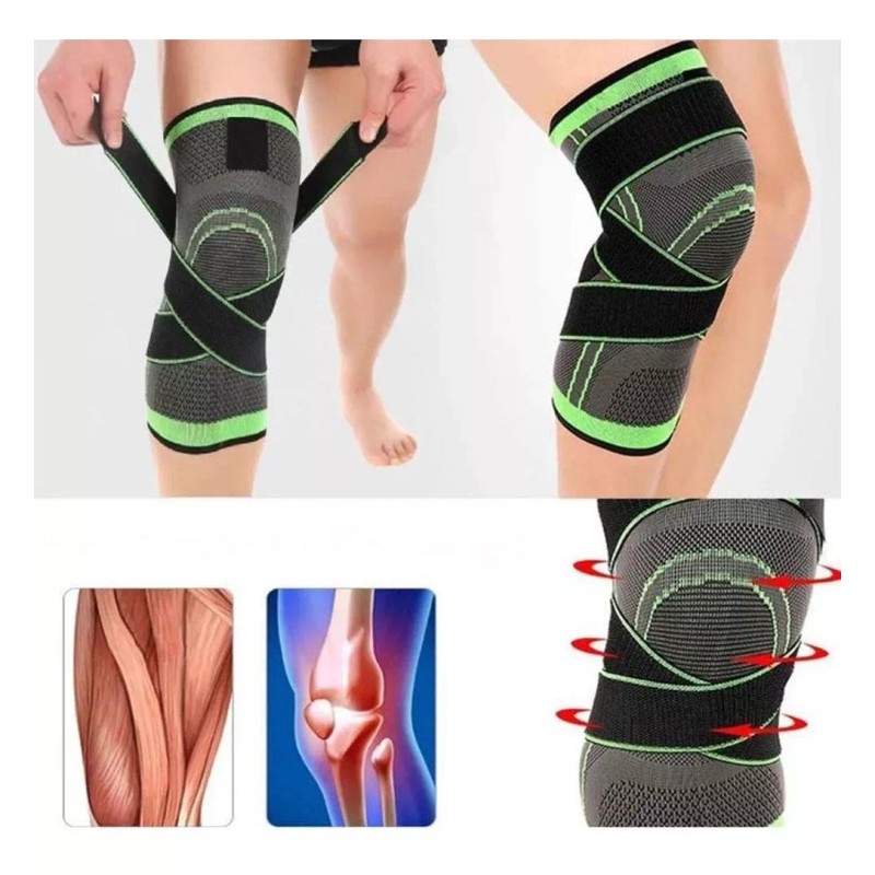 Ab Midia Rodillera elástica 3D