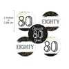 80th Birthday Sticker Labels by Adore By Nat - Eighty