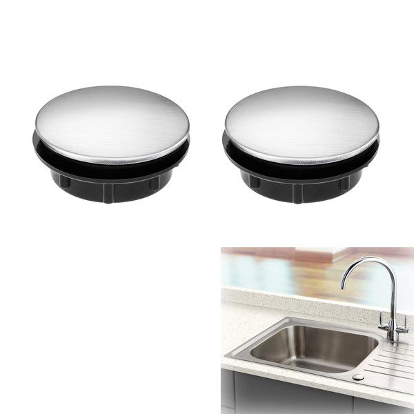 Sink Hole Cover, Overflow Sink Tap Hole Cover Stainless Steel,