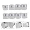 VICASKY 5G Frosted Glass Cream Jars 8-Pack Small Cosmetic Containers