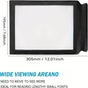 A4 Full Page Magnifier for Reading Small Print – Lightweight