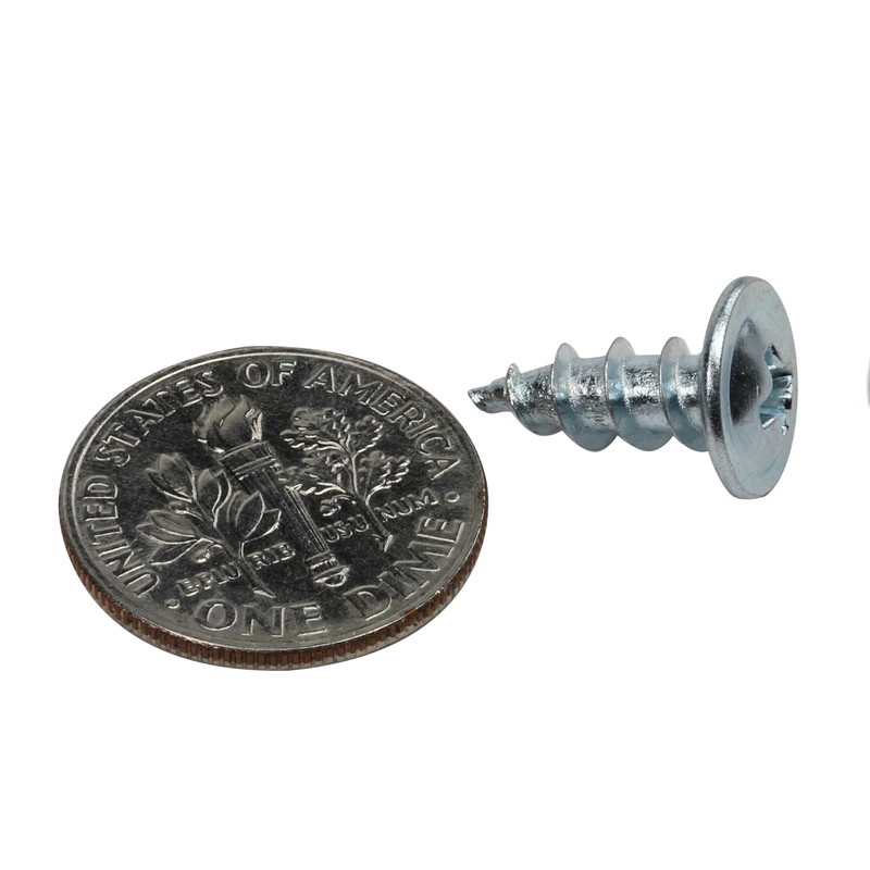100 Pack Rok Hardware #8 x 1/2" (12.7mm) Standard Thread