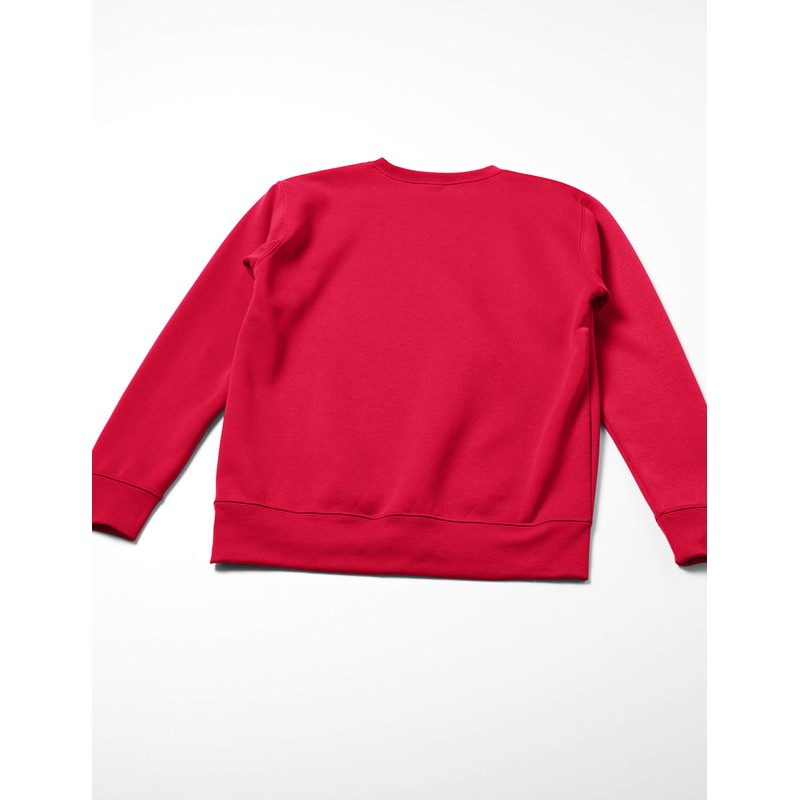 Glimmer 00346-AFC Men's Dry Fleece-Lined Sweatshirt, 10.0 oz, garnet red,
