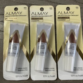 Almay Ageless Hydrating Concealer Hypoallergenic 0.37 fl oz - 050 Deep - 3 Pack