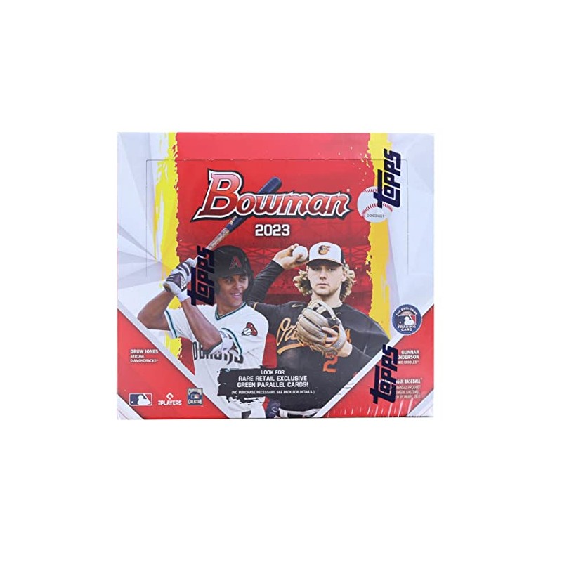 2023 Bowman Baseball Retail Display Box - 24 Packs Per