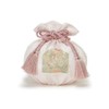 Mucha Floral Reversible Drawstring Pouch