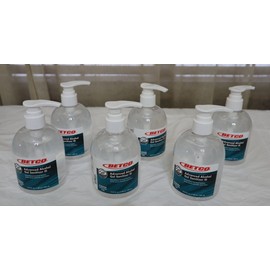 Betco Hand Sanitizer Betco Advanced Alcohol Gel Sanitizer III 16.9 oz 500mL (Lot of 6)