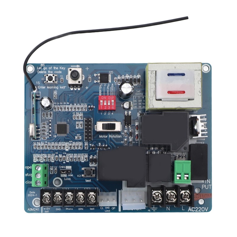 Circuit Board for Sliding Gate Openers Universal Sensitive Sliding Gate