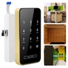 Electronic Password Card Lock RFID Smart Keyless Touch Screen for