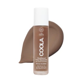 COOLA Organic Rosilliance BB Cream with SPF 30, Tinted Moisturizer Sunscreen & Foundation, Dermatologist Tested, Bronze Goddess, 1.5 Fl Oz