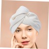 Ipetboom 2pcs Super Absorbent Hair Drying Cap Soft Towel Turban