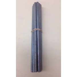 ais (60 pcs) 1/4-20 X 6 Studs Full Thread Rod Steel Zinc 1/4" 6" inch Anchor bolt