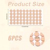300pcs Earring Support Patches, Silicone Heavy Earring Support Backs Self