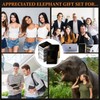 Harloon 20 Sets Thanksgiving Elephant Friendship Gift Friendsgiving A6 Spiral
