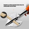 Multifunctional Trunking Shears, Miter Shears, Multi Angle Miter Shear Cutter