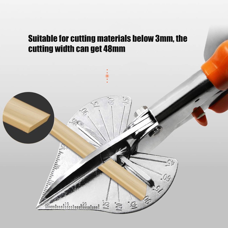 Multifunctional Trunking Shears, Miter Shears, Multi Angle Miter Shear Cutter