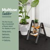 WOA WOA Step Ladder, Widening Pedals for Extra Balance, Lightweight