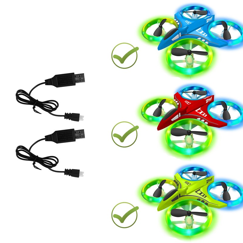 Dwi Dowellin Cargador de batería D6 2 piezas