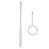 BBQ Net Tube Rolling Grilling Basket Stainless Steel Wire Mesh
