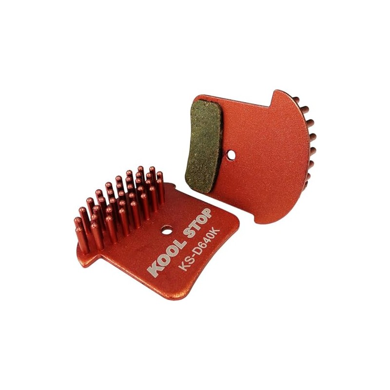 Kool-Stop Shimano Zee Saint with Sprint Aero Disc Pads