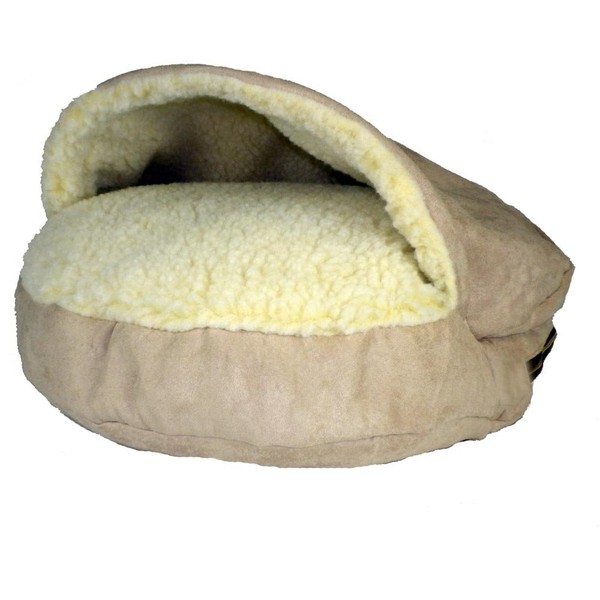 Snoozer Luxury Orthopedic Cozy Cave Pet Bed, Large, Buckskin