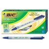 BIC CSEM11BE Ecolutions Clic Stic Retractable Ballpoint Pen, Blue Ink,