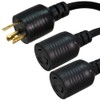 IronBox Electric - L6-20P to 2X L6-20R Splitter Power Cord